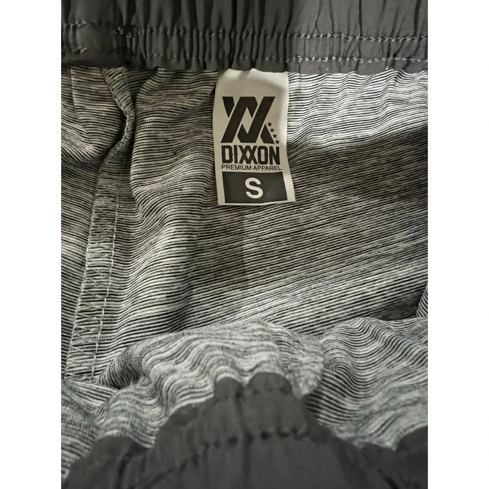 New‎ DIXXON Flannel Co Brad Athletic Lined Shorts Mens Small Gray Stretch